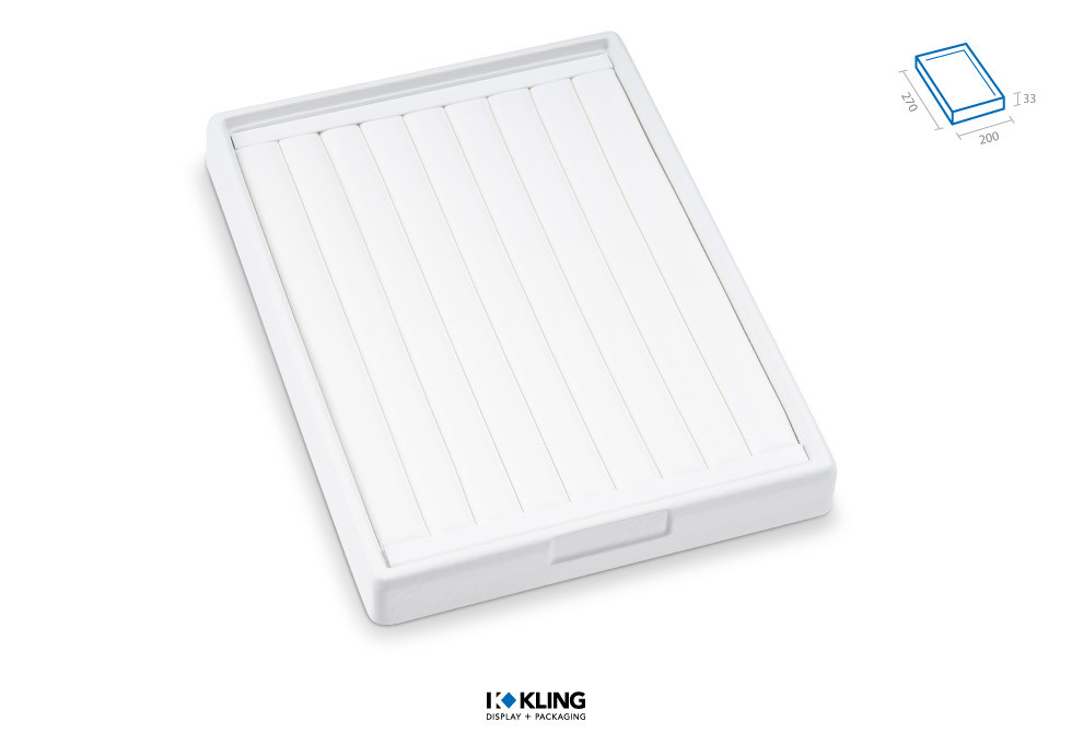 Ringlade RL9W/33 mit 9 Wulsten - 8 Ringreihen für Ringe Serie Rebra Extralight