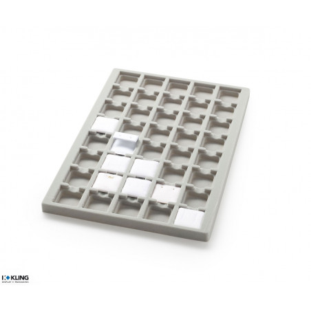 Tiefgezogener Einsatz 3016V mit 40 vertieften Fächern