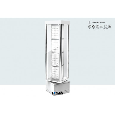 Vitrine 24573B LED beleuchtet