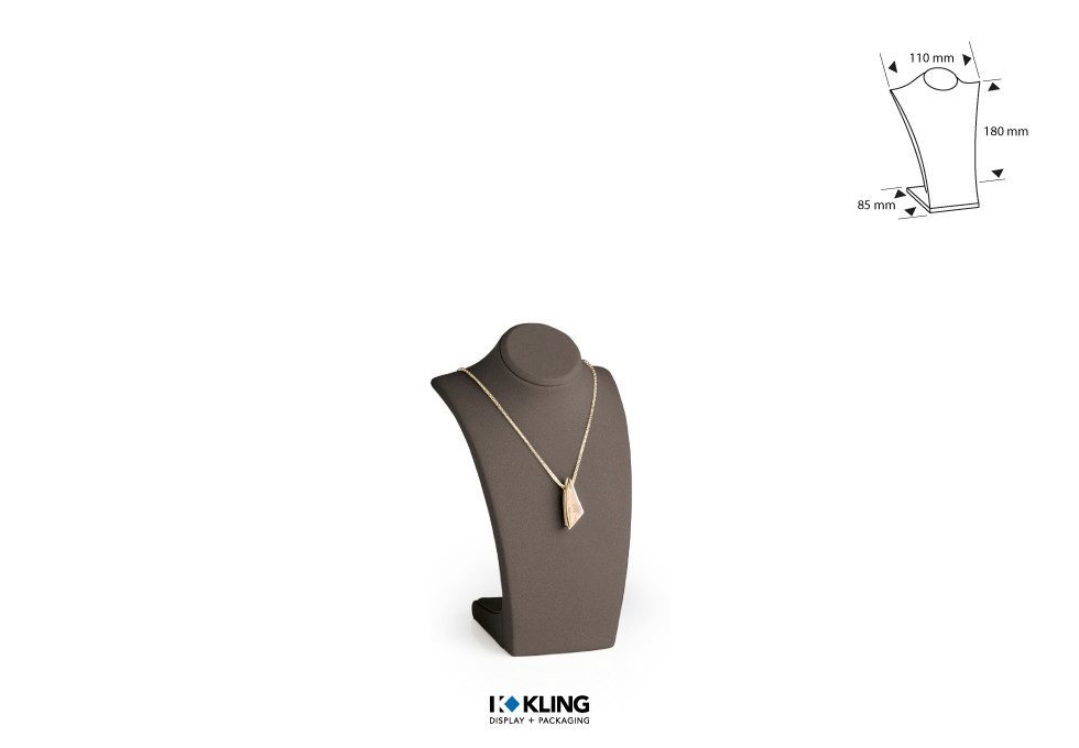 Deko Büste für Ketten DE42B4 Serie Kariba