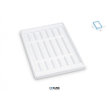 Fachlade RL7F/17 mit 7 Fächern Serie Rebra Extralight