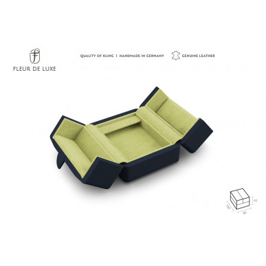 Ohrschmucketui mit Winkelkarte groß Serie Versailles