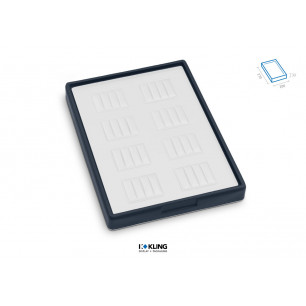 Ringlade RL8TRI mit 8 Triset-Ringbäckchen Serie Rebra Extralight