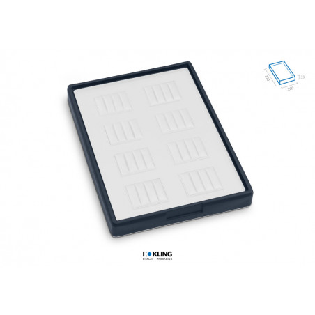 Ringlade RL8TRI mit 8 Triset-Ringbäckchen Serie Rebra Extralight