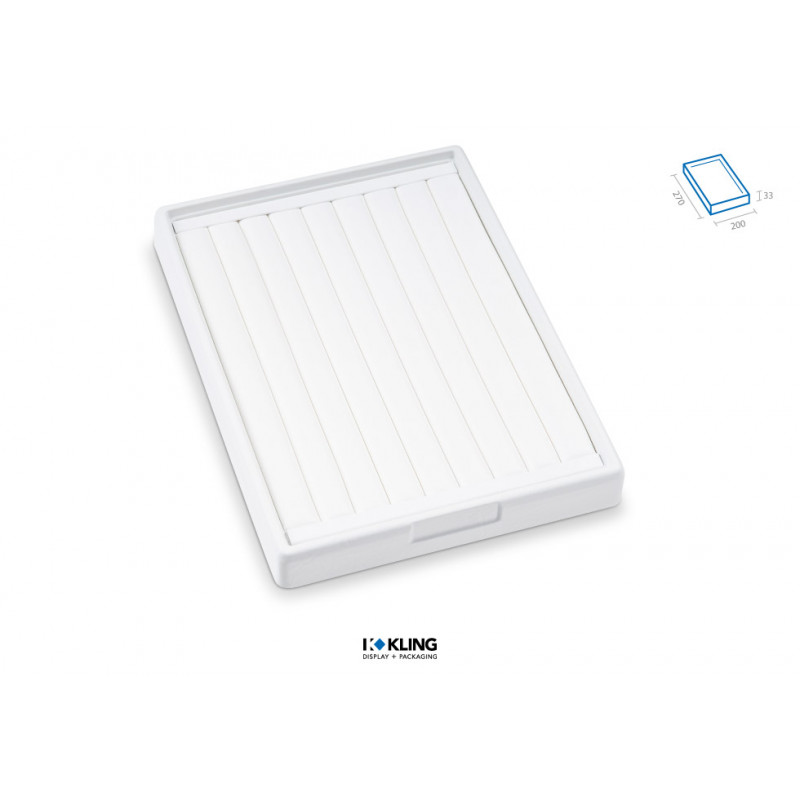 Ringlade RL9W/33 mit 9 Wulsten - 8 Ringreihen für Ringe Serie Rebra Extralight