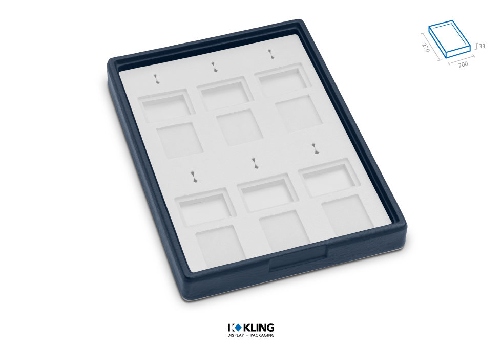 Set-Lade RLD22A mit 6 Ringschlitze und 12 Fächern Serie Rebra Extralight