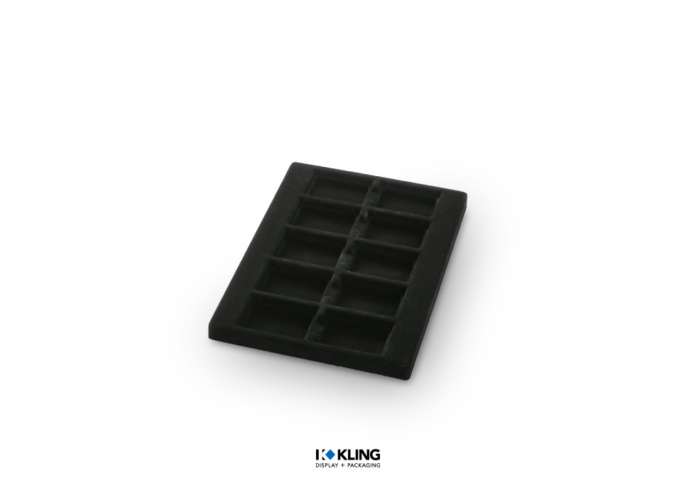 Tiefgezogener Einsatz 3003XV mit 10 vertieften Fächern