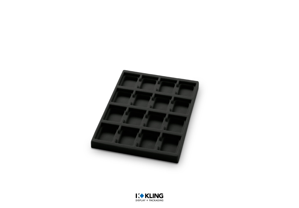 Tiefgezogener Einsatz 3004XV mit 16 vertieften Fächern