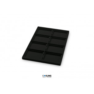 Tiefgezogener Einsatz 3011V mit 8 vertieften Fächern