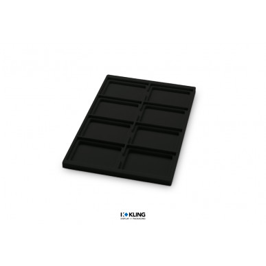 Tiefgezogener Einsatz 3011V mit 8 vertieften Fächern