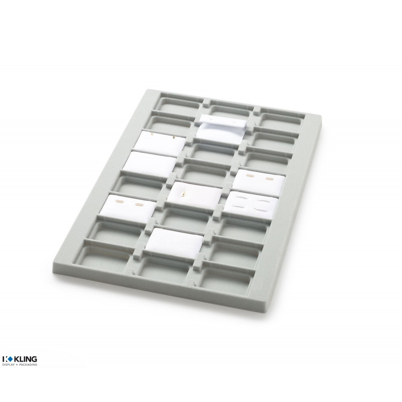 Tiefgezogener Einsatz 3014V mit 24 vertieften Fächern