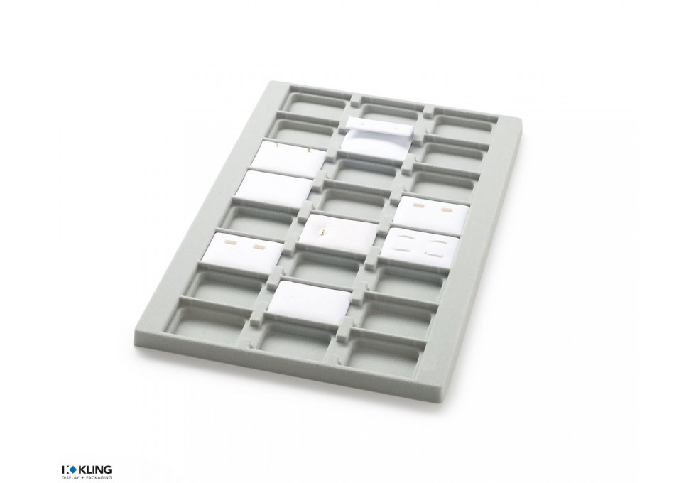 Tiefgezogener Einsatz 3014V mit 24 vertieften Fächern