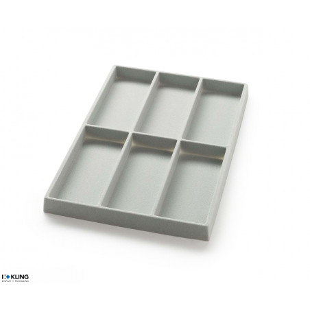 Tiefgezogener Einsatz 3019 mit 6 Fächern für Brillen