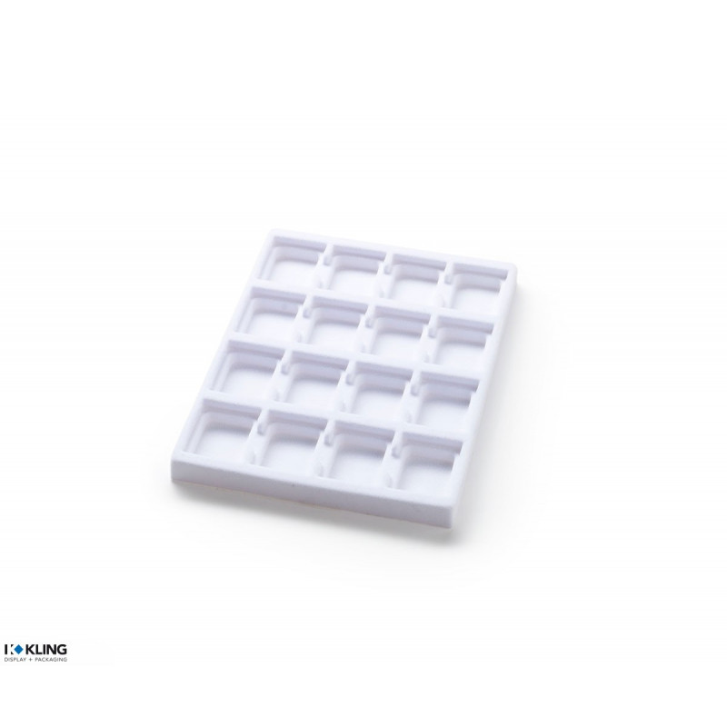 Tiefgezogener Einsatz 3061XV mit 16 vertieften Fächern