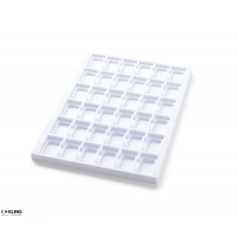 Tiefgezogener Einsatz 3083V mit 36 vertieften Fächern