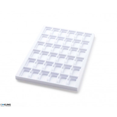 Tiefgezogener Einsatz 3083V mit 36 vertieften Fächern