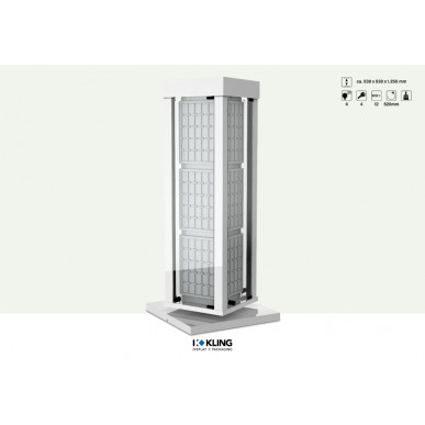 Tischvitrine 24982B LED beleuchtet