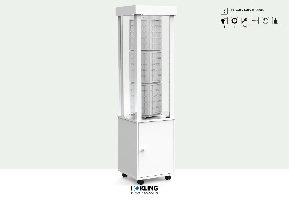 Vitrine 21150B15 LED beleuchtet