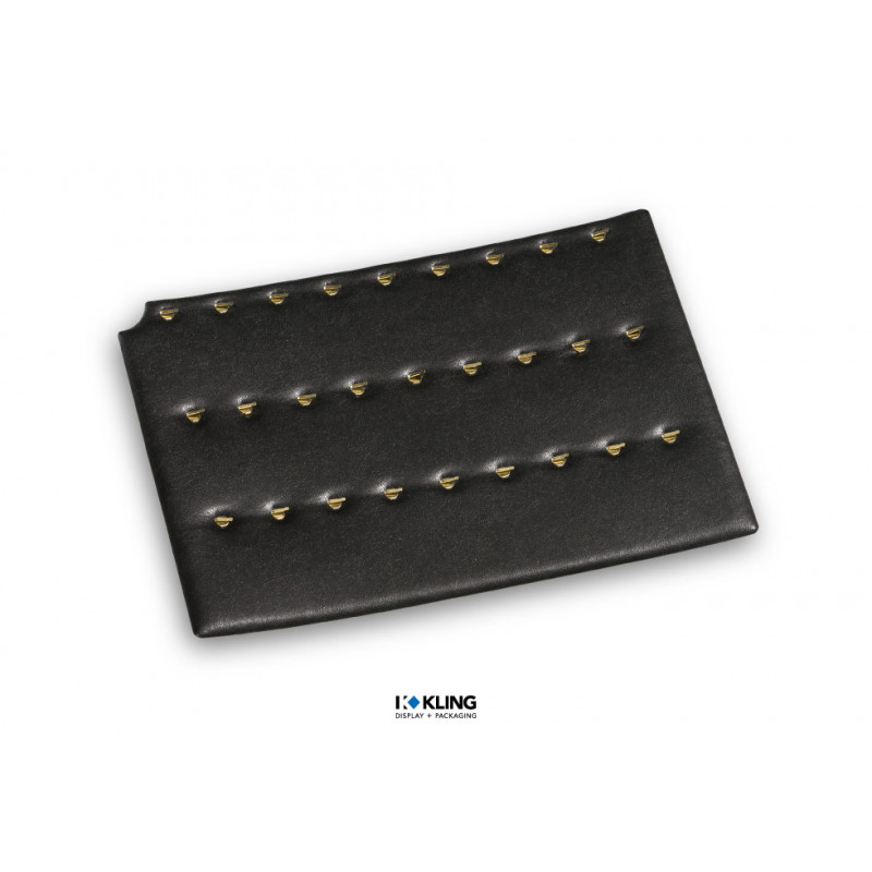 Karte RS1/27 mit 27 goldfarbenen Haken für die Fachlade RL1F