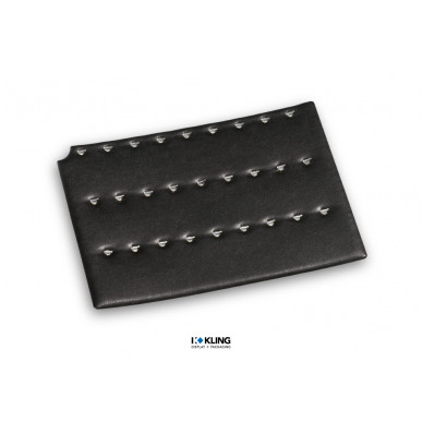 Polster RS1/27 mit 27 silberfarbenen Haken für die Fachlade RL1F