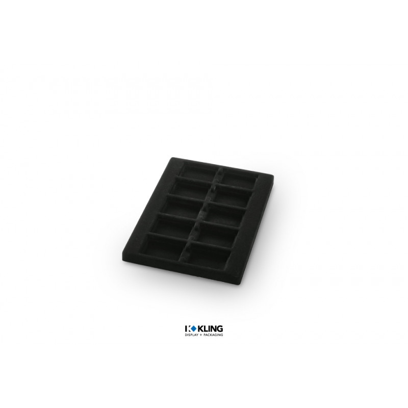 Tiefgezogener Einsatz 3003XV mit 10 vertieften Fächern