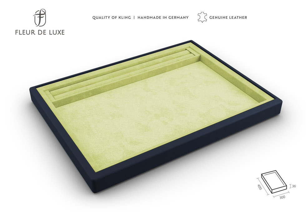Vorlagetablett mit 2 Ringwulsten Serie Versailles