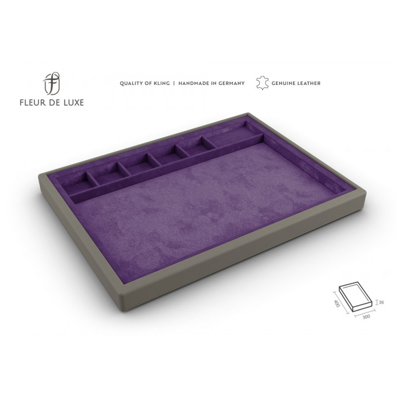 Vorlagetablett mit Fächer Serie Versailles