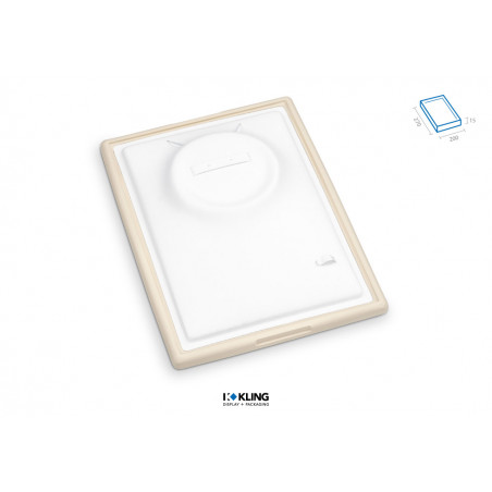 Büstenlade RL03A/15 für Collier,Ring und Stecker Serie Rebra Extralight