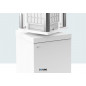 Vitrine 24949B LED beleuchtet, verchromte Profile
