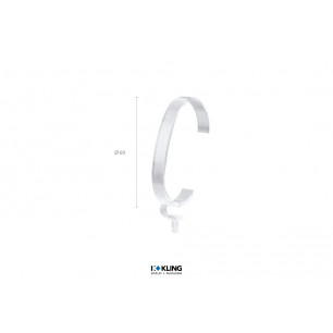 Plastic clasp for watches 7G/P1A with pin