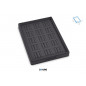Tray voor rings RL15TR met 15 trouwringwangen Rebra Extralight serie Tray voor rings RL15TR met 15 trouwringwangen Rebra Extralight serie