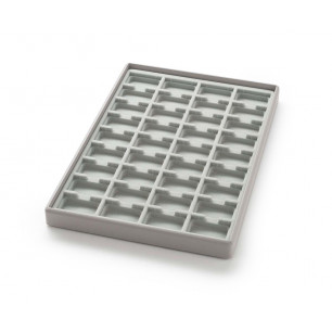 Vacuum-formed insert 3061V with 36 recessed compartments