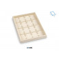 Tray RL16F/27  with 16 compartments, Rebra Extra series