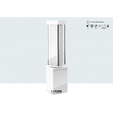 Vitrine 24949B LED beleuchtet