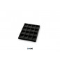 Vacuum-formed insert 3004XV with 16 recessed compartments