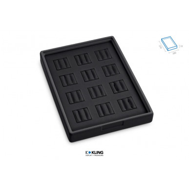 Ringlade RL12TR mit 12 Trauringbäckchen Serie Rebra Extralight