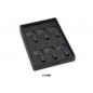 Set Tray RLD22A with 6 ring slots and 12 compartments Set Tray RLD22A with 6 ring slots and 12 compartments