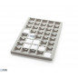 Vacuum-formed insert 3016V with 40 recessed compartments