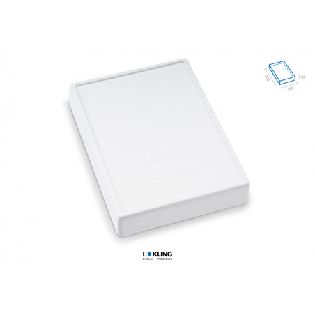 Couvercle supérieur RA1GM pour série de plateaux pour bustes Rebra Extralight