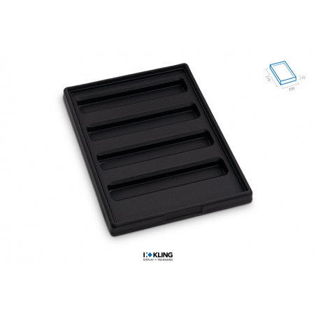 Tray RL4RF/22 with 4 compartments Rebra Extralight series