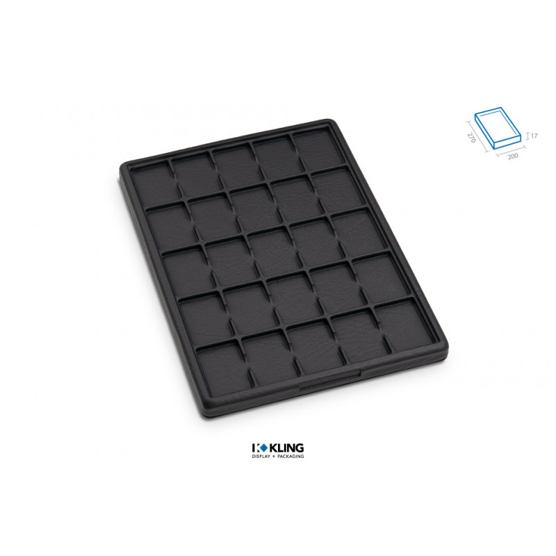 RL25F/17 Tray met 25 vakken Rebra Extra serie