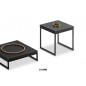 Medium decorative table DE50H Serie Cage