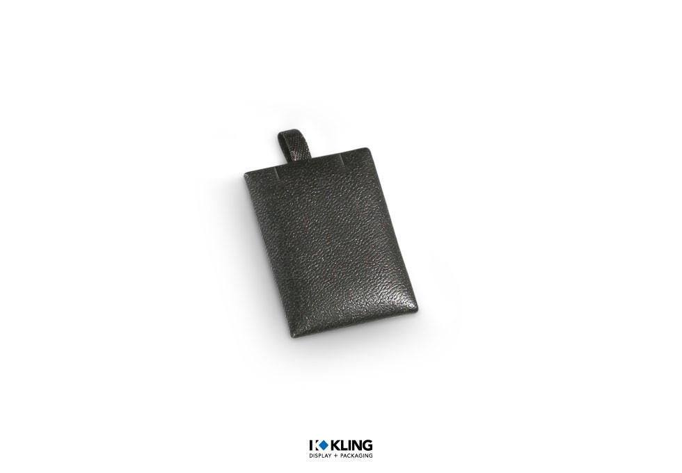 Eingeschlagene Aufmachungskarte 5S/TH mit Tasche für Ketten mit Anhänger passend für Setlade