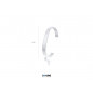 Plastic clasp for watches 7G/P1C with pin