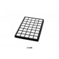 Inserts thermoformés 3082Q pour 40 bagues avec joues d´anneaux contrecollées