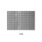 Vacuum-formed insert 3265 with 200 compartments, high bars