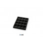 Vacuum-formed insert 3004XV with 16 recessed compartments