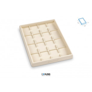 Tray RL16F/27  with 16 compartments, Rebra Extra series