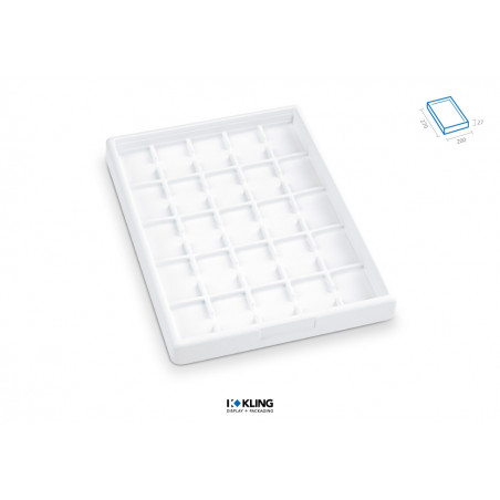 Tray RL25F/27 met 25 vakken, Rebra Extra-serie