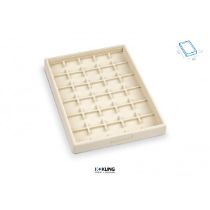 Tray RL30F/27 with 30 compartments Rebra Extra series